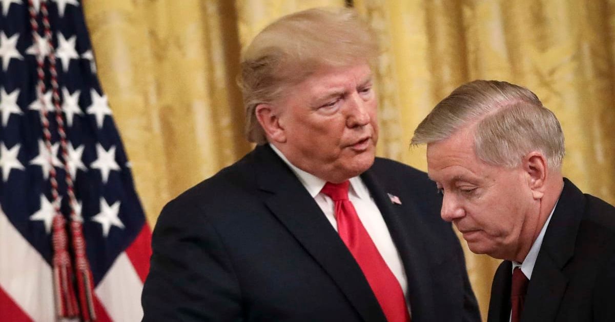 Sen Lindsey Graham praises Donald Trump’s leadership amid ongoing US strikes targeting Iran’s leadership and security infrastructure (Getty Images)