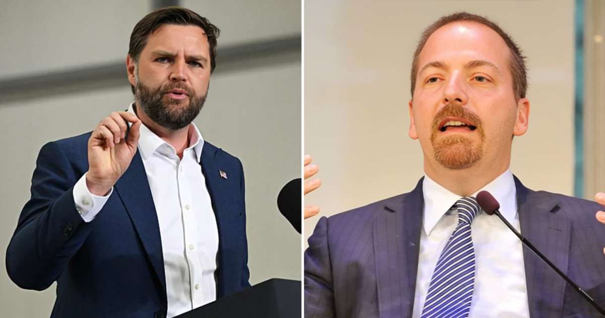 Former NBC newsman Chuck Todd argued that the vice president 'owned' the administration’s military actions, leaving him unable to distance himself from decisions that could reshape his political identity (Getty Images)