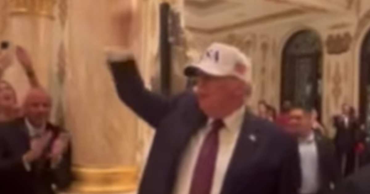 Clips shared online claimed Donald Trump was partying at Mar-a-Lago following airstrike in Iran (@thephoenixboxinggym/Instagram)
