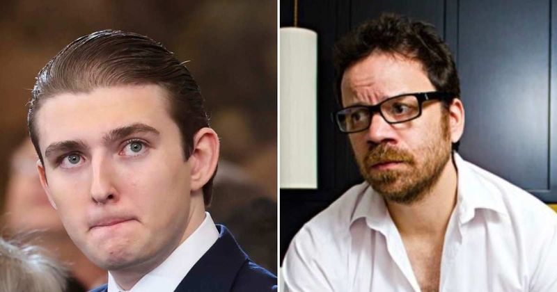 Toby Morton launches site urging Barron Trump drafted into war