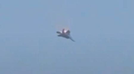 Video shows US F-15E jet tailspinning to ground in Kuwait amid Iran operation