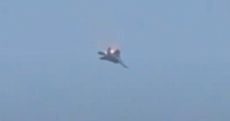 Video shows US F-15E jet tailspinning to ground in Kuwait amid Iran operation