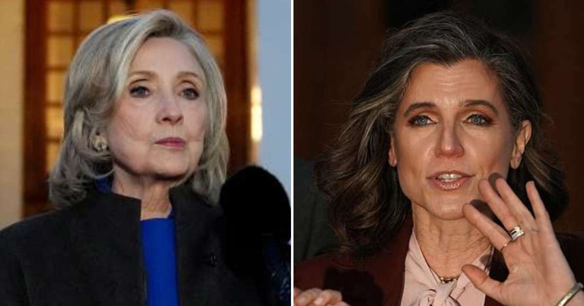 Newly released footage shows Hillary Clinton losing her temper at Rep Nancy Mace during her Jeffrey Epstein deposition on February 26 (Getty Images)