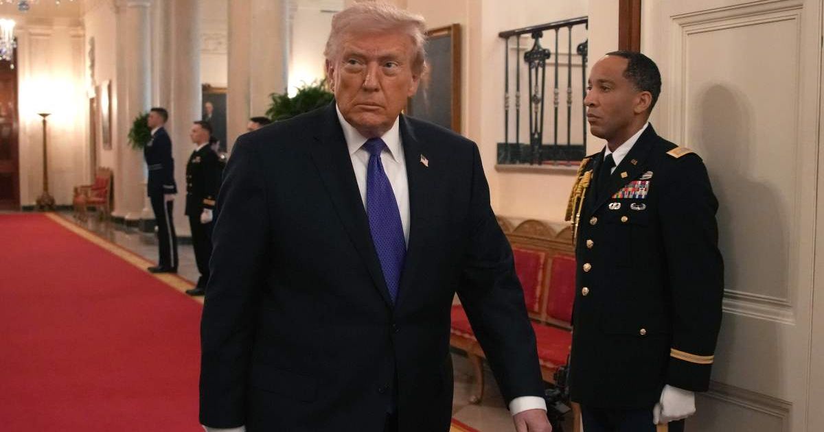 President Trump rejected new talks with Iran, citing the total destruction of their military defenses and leadership following the start of Operation Epic Fury (Getty Images)