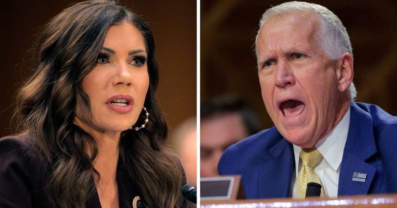 Thom Tillis slams Kristi Noem for shooting her untrained puppy: ‘It distresses me’