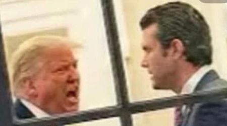 Fact Check: Is image of Trump yelling at Pete Hegseth in Oval Office real?