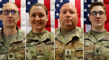 Pentagon reveals identities of 4 of 6 service members killed in Iran war by drone strike in Kuwait