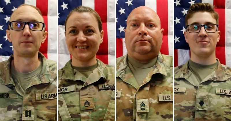 Pentagon reveals identities of 4 of 6 service members killed in Iran war by drone strike in Kuwait