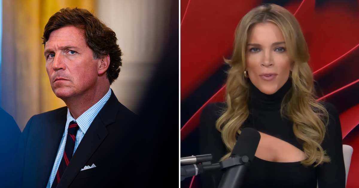 Trump defended US action on Iran and dismissed criticism from Kelly and Carlson (Getty Images, @megynkelly/YouTube)