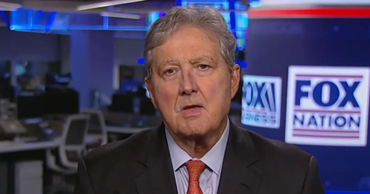 John Kennedy said, 'I don’t hate anyone, but I will shed no tears for Ayatollah Khamenei' (Screenshot: Fox News)