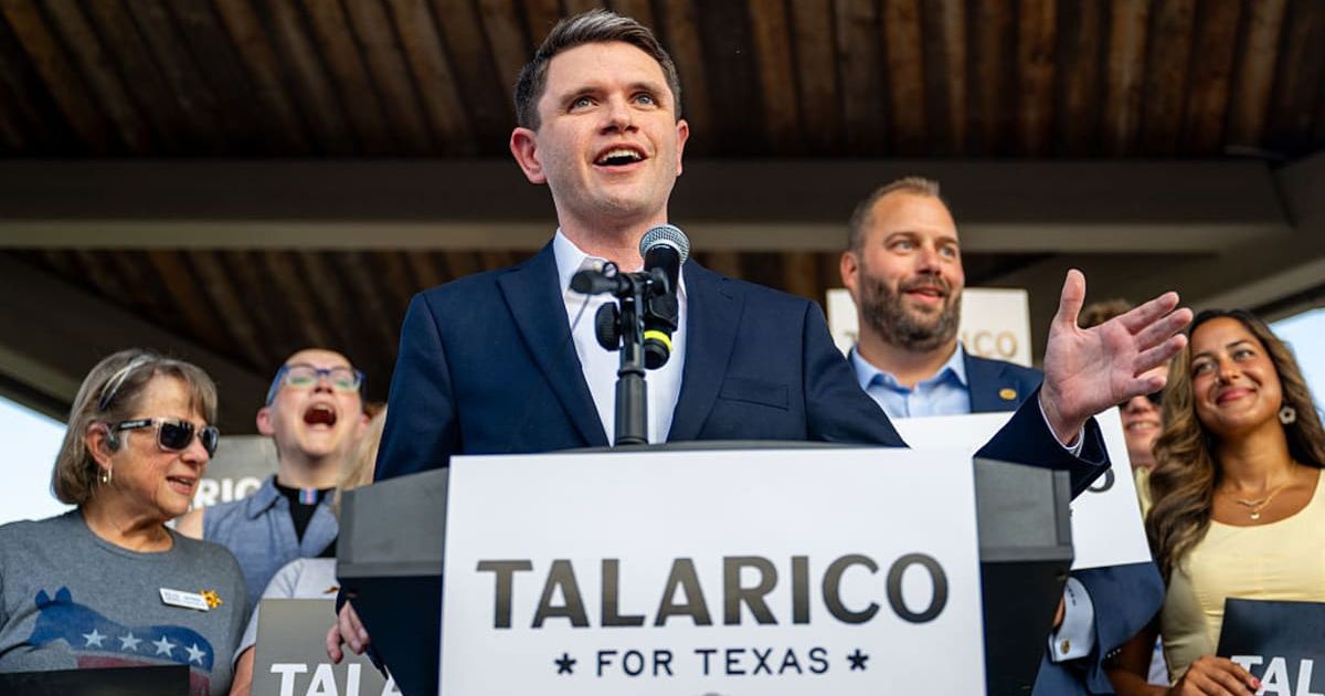 Rep James Talarico defeated Jasmine Crockett in a closely watched race, setting up a November contest in a state Democrats haven't carried statewide in decades (Brandon Bell/Getty Images)