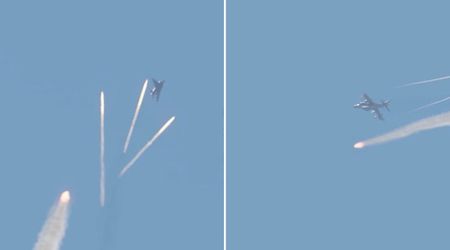 Fact Check: Is video showing a US fighter jet evading Iranian missile real?