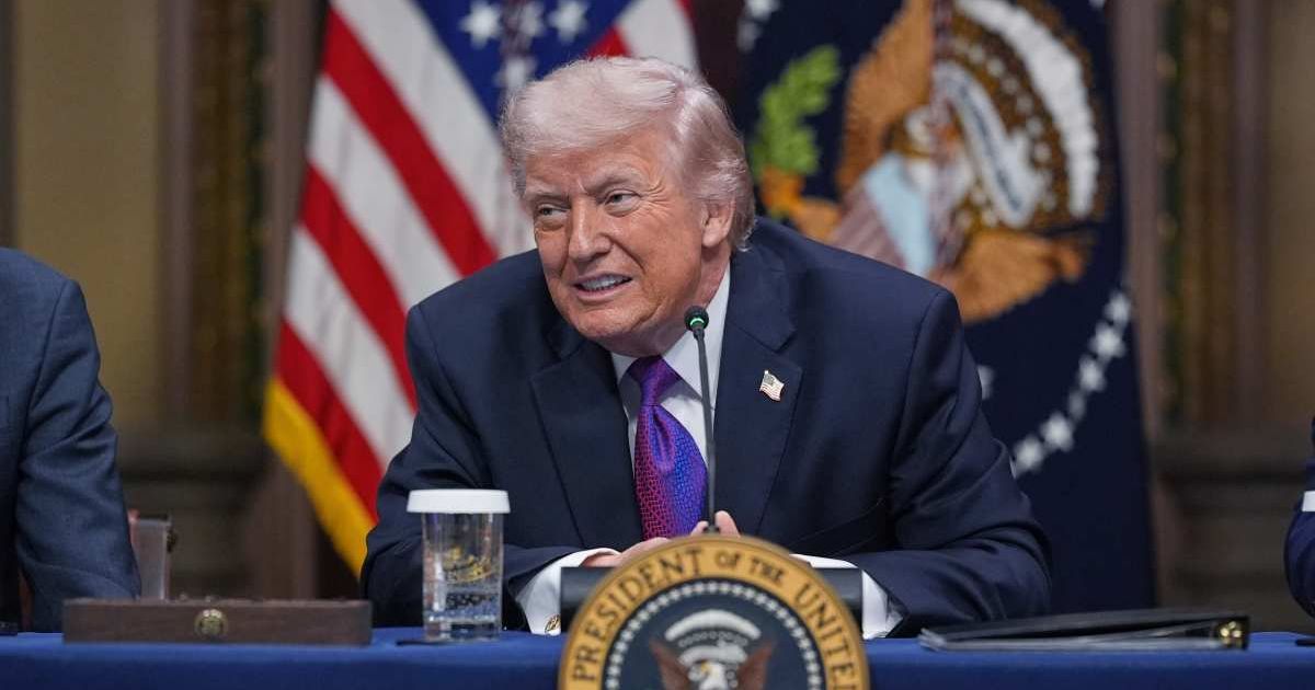 Donald Trump said ending the 'Obama nuclear deal' and rebuilding the US military stopped decades of Iranian aggression and prevented a nuclear disaster (AP Photo/Jacquelyn Martin)