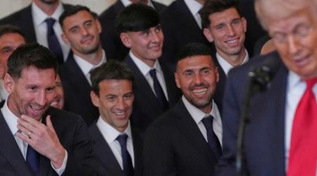 Trump praises Inter Miami players’ looks at WH event: 'Do you have any bad looking players?'