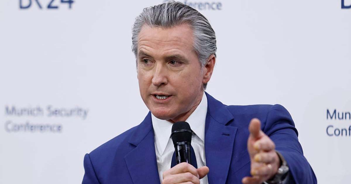 Governor Newsom said Noem was the most ‘cruel’ DHS Secretary in history, calling Trump’s move weak (Getty Images)