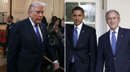 Trump approval rating beats Barack Obama and George W Bush in second term, new poll shows
