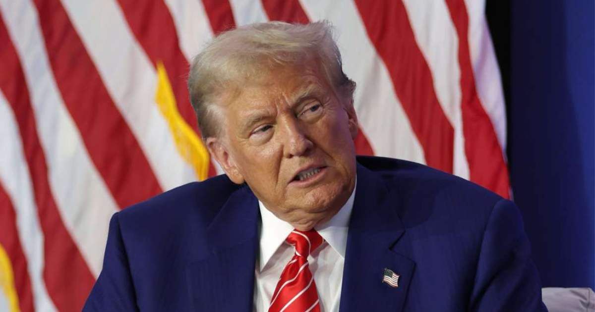 In an exclusive conversation with CNN's Dana Bash, Trump revealed 'Cuba is going to fall pretty soon' (Alex Wong/Getty Images)