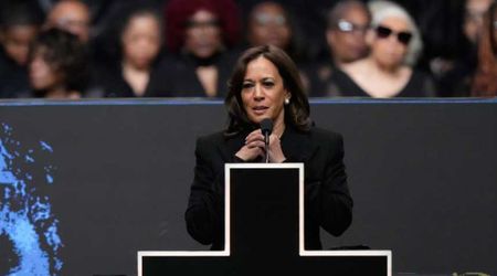 Harris says she predicted state of US under Trump at Jesse Jackson funeral: 'We did see it coming'