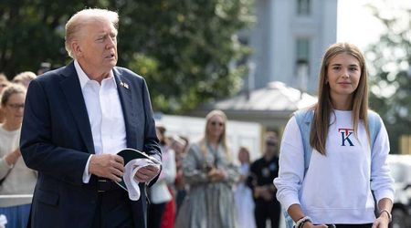 Trump says granddaughter Kai’s golf team is safe while warning of 'deep trouble' for college sports