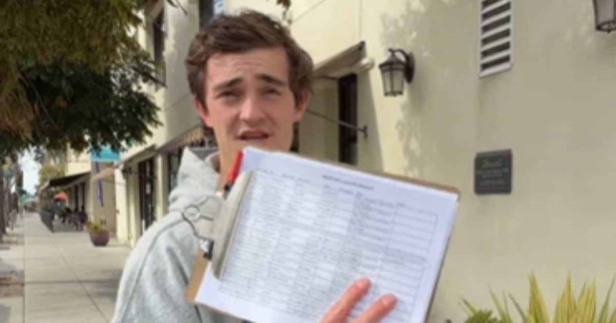 Nick Shirley claimed people illegally registered to vote at California UPS store (@NickShirley/YouTube)