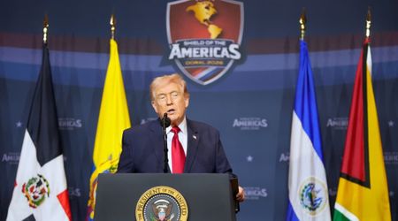 Trump vows to keep US deaths in Iran 'to a minimum' at Shield of the Americas summit