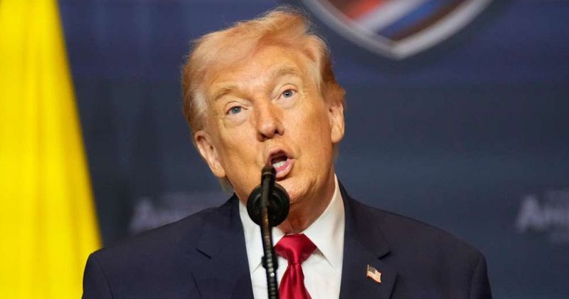 Trump says 'Cuba's at the end of the line' at Shield of the Americas summit