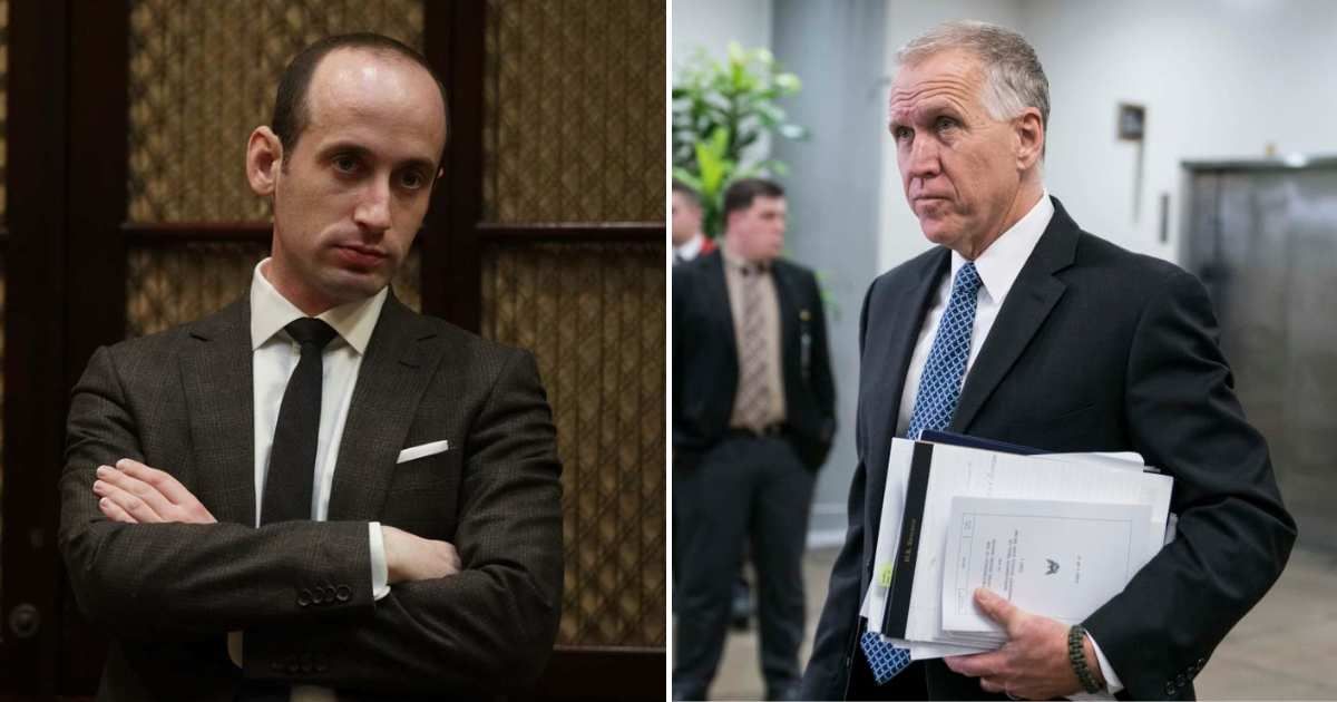 GOP Senator Tillis brands Stephen Miller a 'big problem' and demands he go amid Trump cabinet chaos