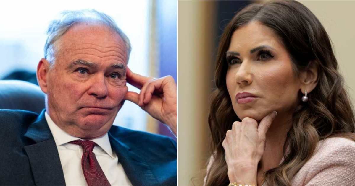 'Big mistake': Kaine regrets backing Noem, warns DHS needs more than a new 'nameplate on the door'