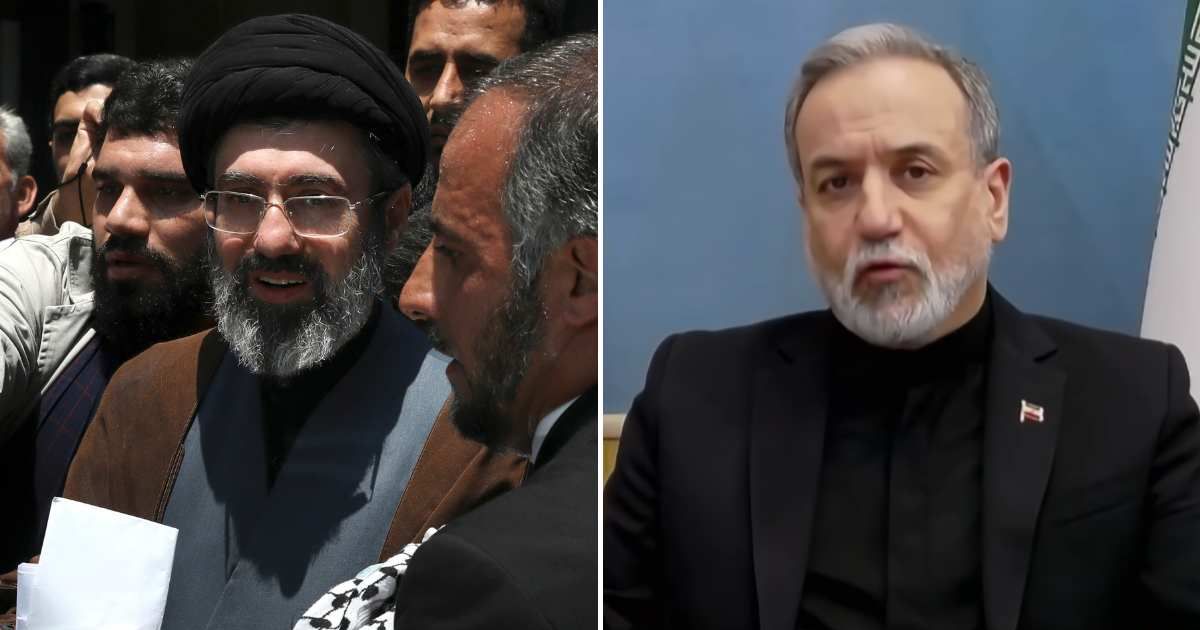'Our dignity is not for sale,' said Iran’s Foreign Minister as Mojtaba Khamenei was named leader (AP Photo/Vahid Salemi, File, Screengrab/NBC News/ YouTube)