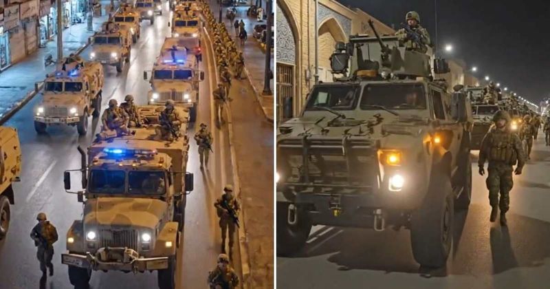 Fact Check: Is the video showing American troops and vehicles in Iran real?