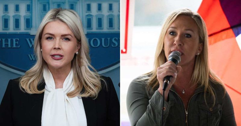 Marjorie Taylor Greene slams Karoline Leavitt for 'not ruling out draft' over Iran military service