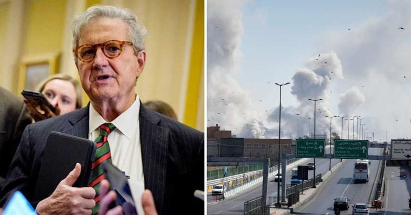 'Turn parts of Iran into fish food': John Kennedy outlines US plan to strike and 'get out'