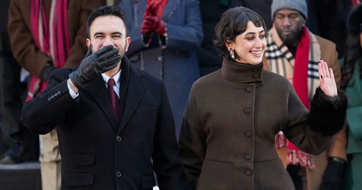 A viral social media post claims the New York City Council voted to remove Zohran Mamdani after he defended his wife Rama Duwaji's controversial social media activity (Getty Images)