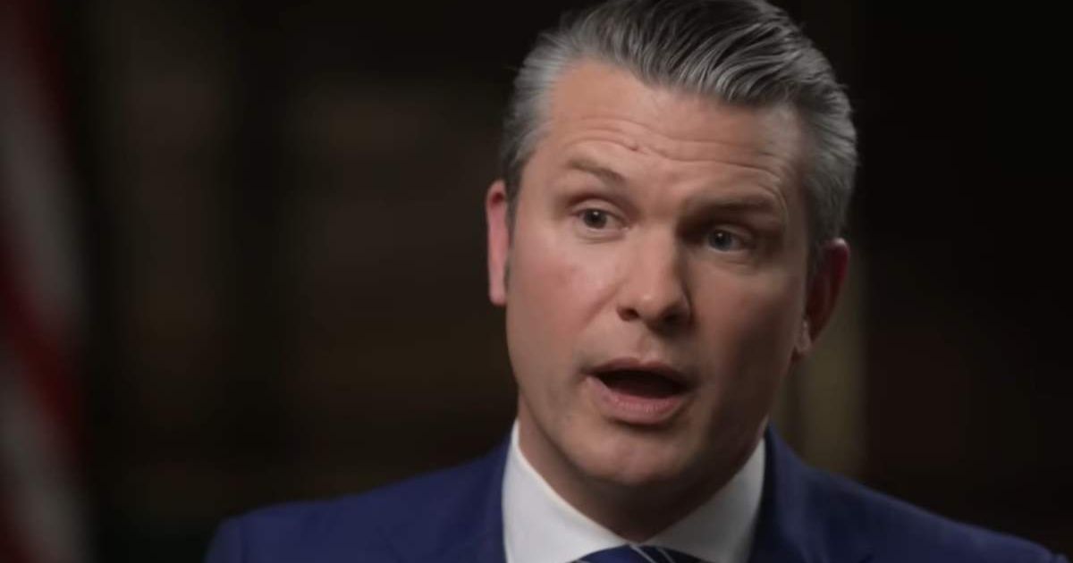 Pete Hegseth said the President made all key military decisions with Americans’ safety in mind (@60minutes/YouTube)