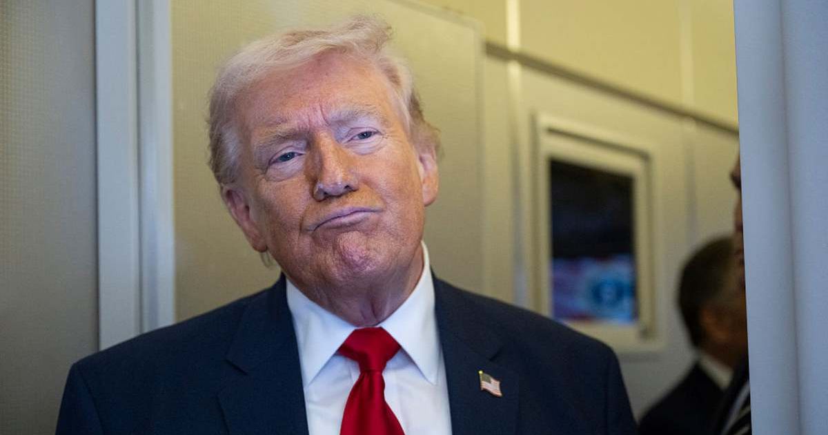 A viral social media post says President Donald Trump claimed US has accomplished its mission in Iran (Getty Images)