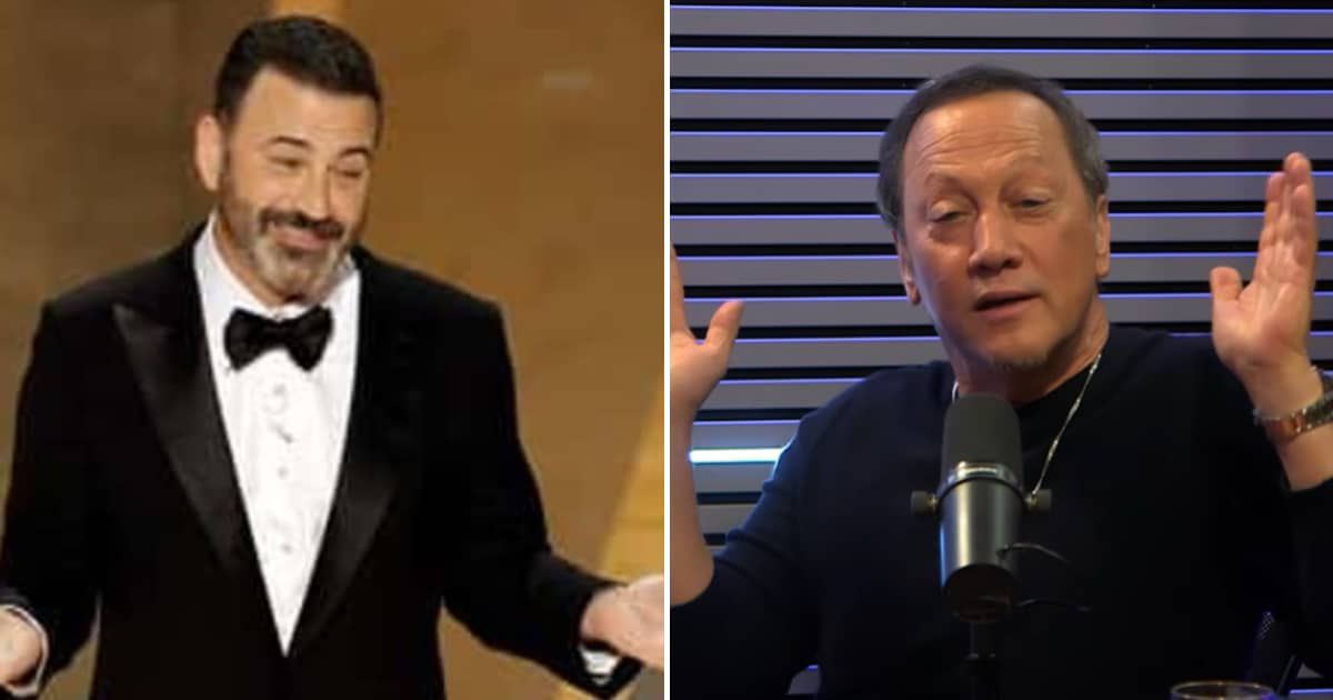 Rob Schneider took a swipe at Jimmy Kimmel, accusing him of repeatedly attacking Donald Trump and suggesting his views are influenced by his liberal wife (Getty Images, Bill O'Reilly/ Youtube)