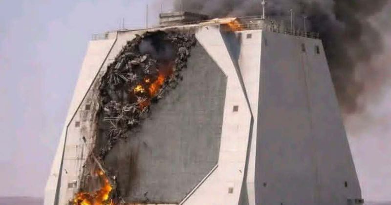 Fact Check: Is image claiming Iran destroyed US' largest radar in Qatar real?