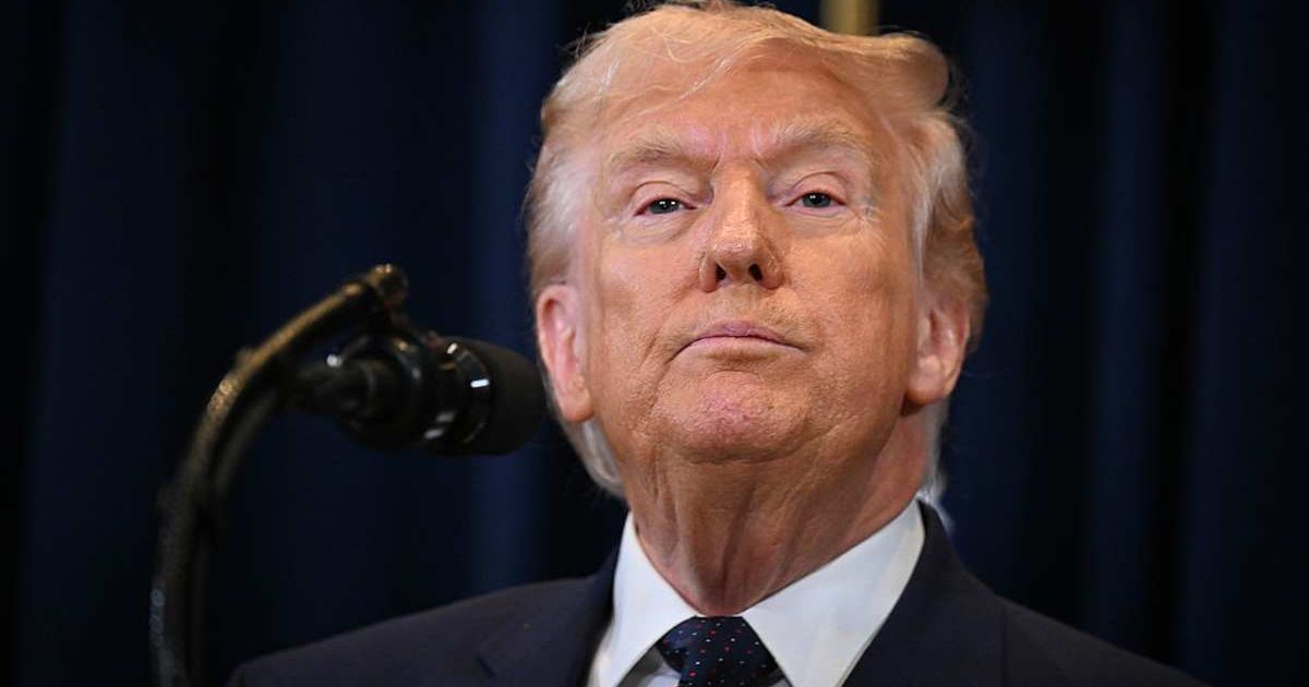 Donald Trump warned Iran that 'Death, Fire, and Fury' will follow if Tehran blocks the Strait of Hormuz, saying the US would hit back 'twenty times harder' (Roberto Schmidt/Getty Images)