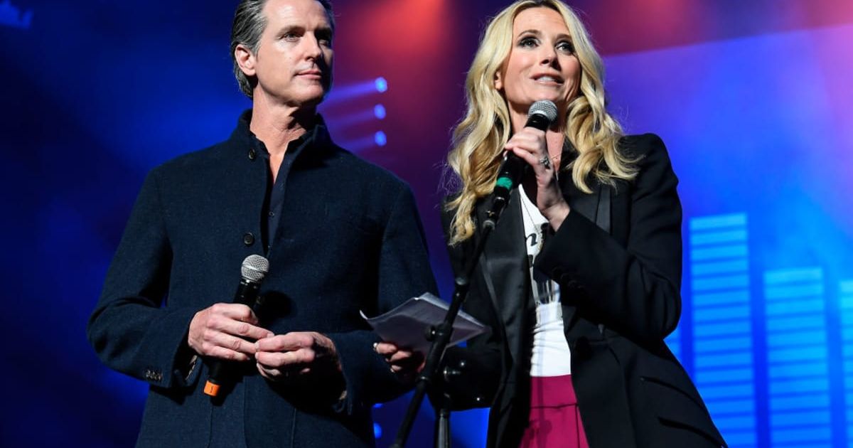 Gavin Newsom's wife Jennifer Siebel Newsom sparks criticism for making money from her gender film screenings in classrooms across California (Getty Images)