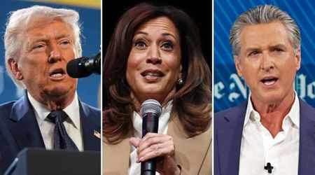 Trump beats out Kamala Harris and Gavin Newsom in popularity: Survey