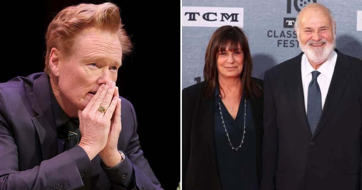 Conan O’Brien reveals how he feels seeing his name in headlines about Rob and Michele Reiner's deaths (Getty Images)