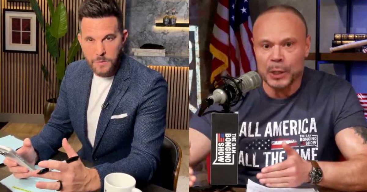 A federal judge ruled that the three prosecutors currently leading the New Jersey US Attorney’s Office were illegally appointed (Screengrabs, @RubinReport/X and @dbongino/X)