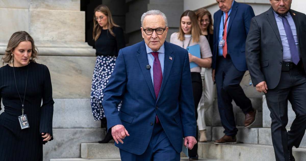 Senate Minority Leader Chuck Schumer, rejected Trump’s assertion that Iranian Tomahawk missiles were responsible for the attack (AP Photo/J Scott Applewhite)