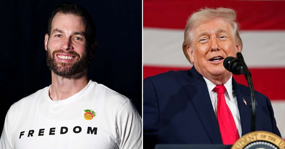 Clay Fuller thanked Donald Trump for backing his campaign. (Getty Images)