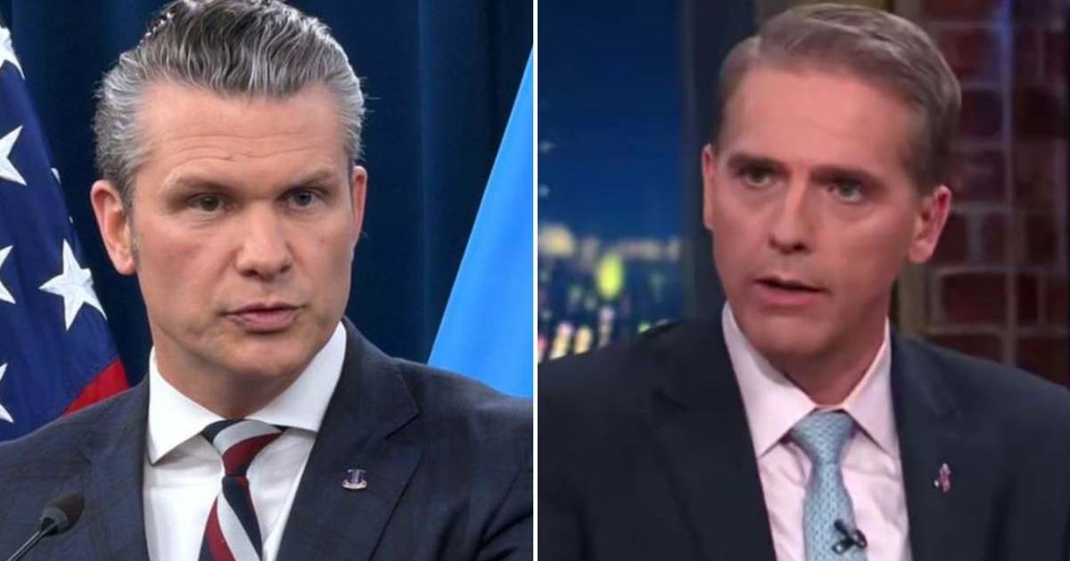 Pete Hegseth revealed that the Iran missile strike is under investigation and said no country takes more precautions than the US to avoid targeting civilians (AP Photo/Konstantin Toropin, @RedWavePress/X)