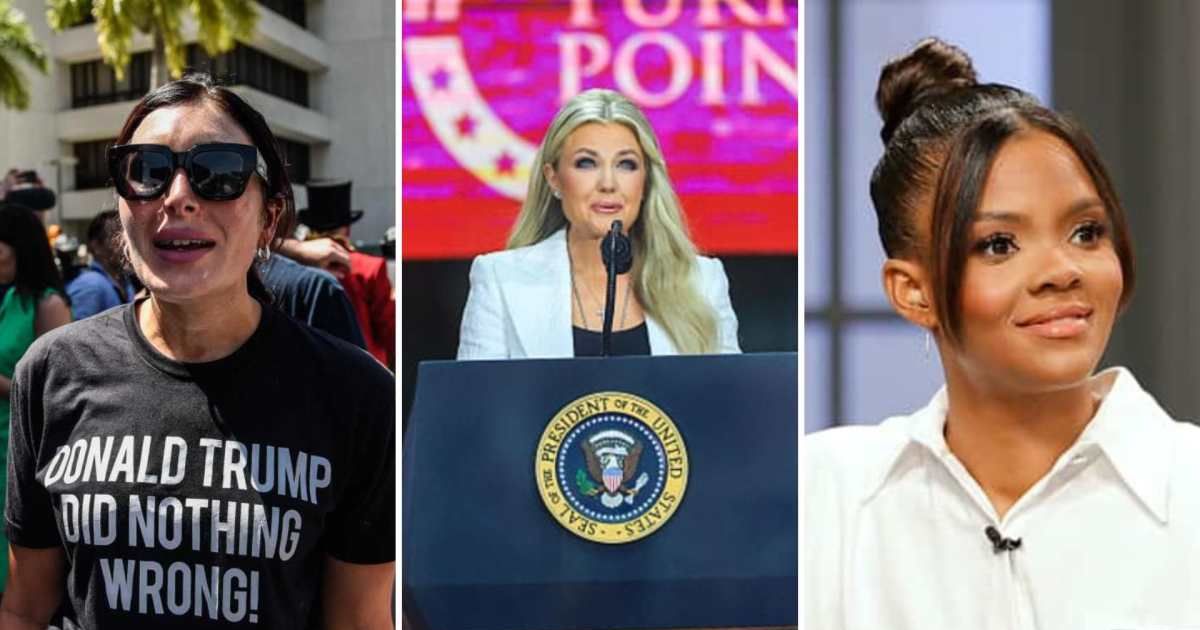 Laura Loomer responded directly to Candace Owens, dismissing the criticism over Erika Kirk's appointment to Air Force Academy Board (Getty Images)