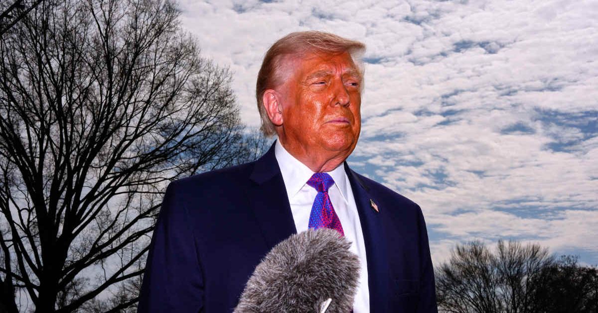 President Donald Trump speaks with reporters as he walks to depart on Marine One from the South Lawn of the White House, Wednesday, March 11, 2026, in Washington (AP Photo/Alex Brandon)