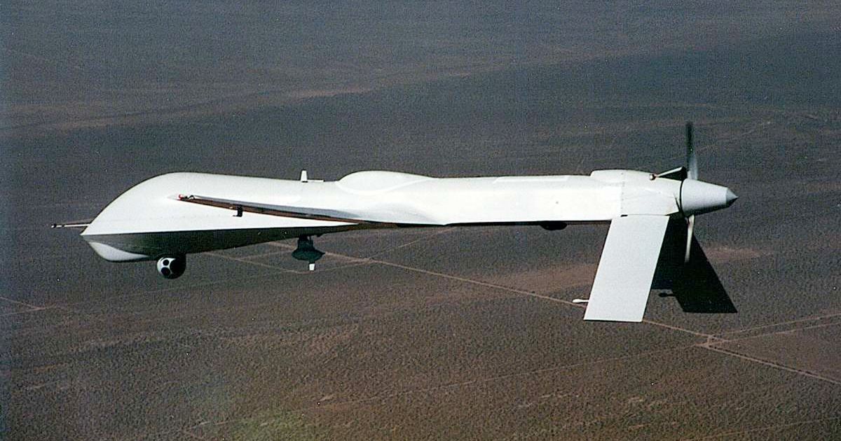 Federal authorities warned California police that Iran might use vessels at sea to launch drones toward the West Coast (General Atomics/Getty Images)