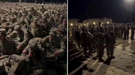 Fact Check: Is the video showing US army evacuating from Kuwait airbase real?