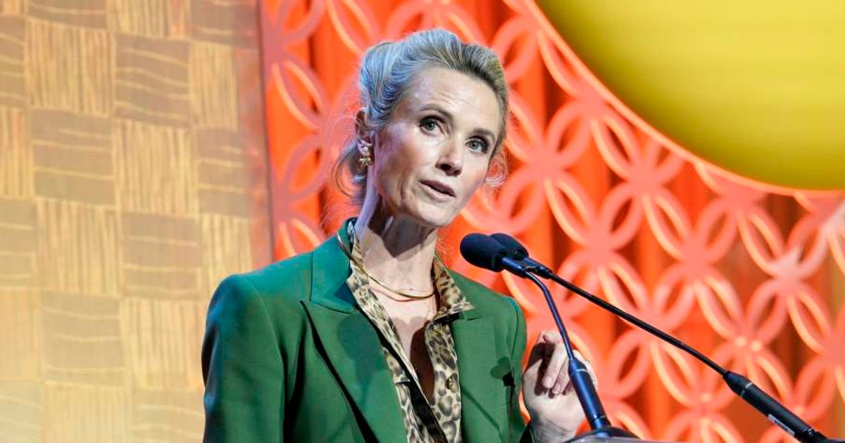 Jennifer Siebel Newsom took to X to accuse Donald Trump of 'sidestepping responsibility' for the Iranian elementary school bombing (Marla Aufmuth/Getty Images for Conference for Women)